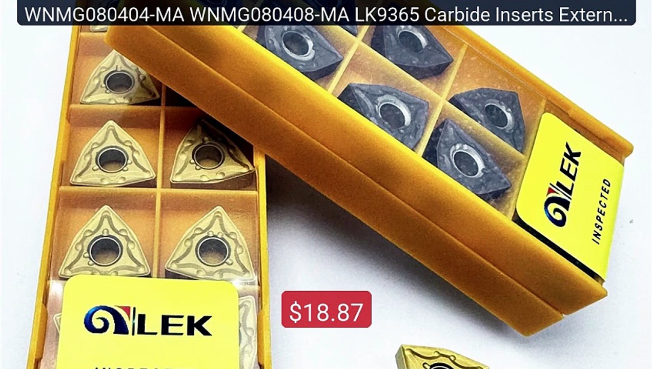 WNMG080404-MA WNMG080408-MA LK9365 Carbide Inse...