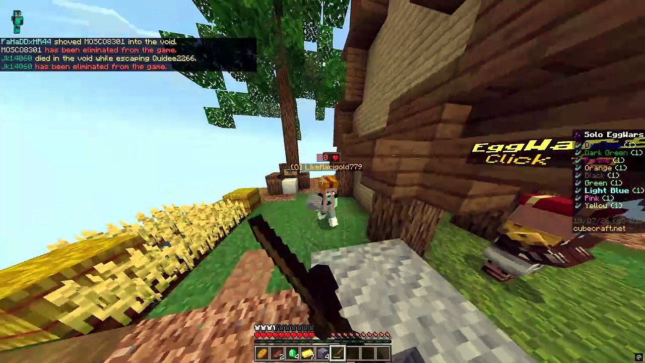 Minecraft Cubecraft EggWars: Solo Edition
