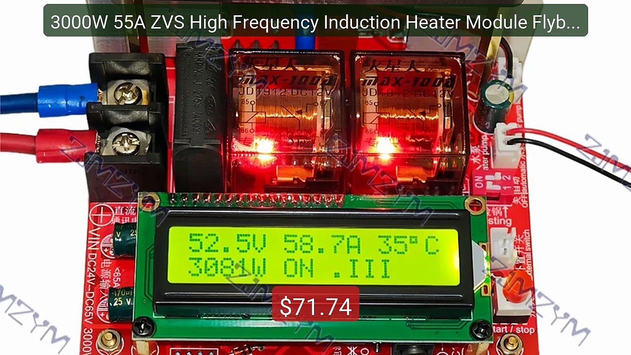 3000W 55A ZVS High Frequency Induction Heater Module Flyback Driver... -- Top Rated 2026 | Buy Now!