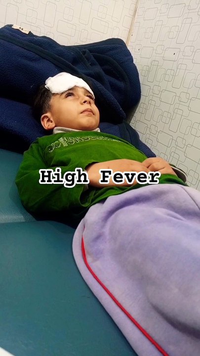 high fever my kid