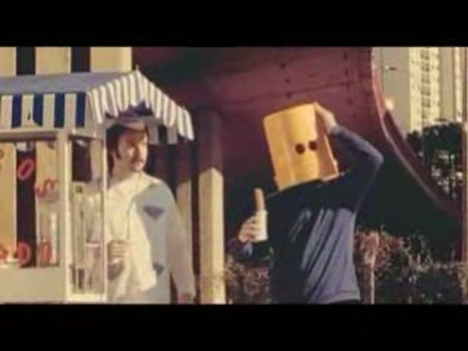 Bianco adhesive:Bucket man