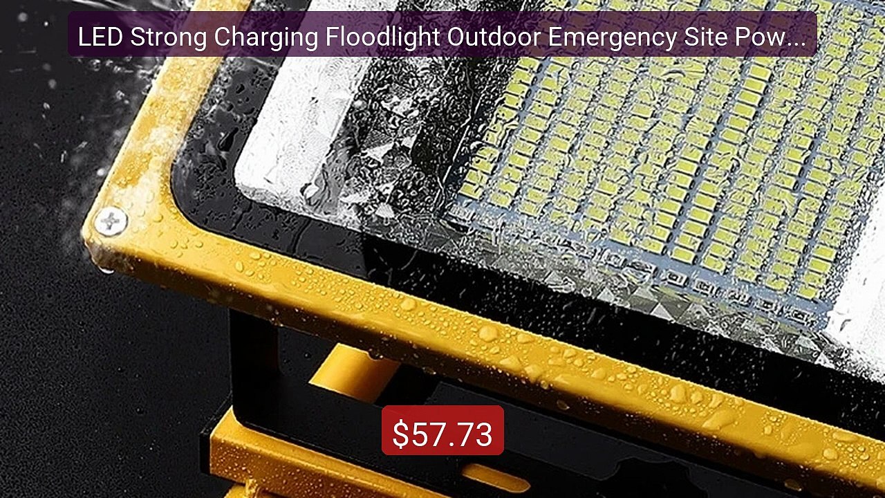 LED Strong Charging Floodlight Outdoor Emergency Site Power Outage... -- Best Deal 2026 | Shop Now!