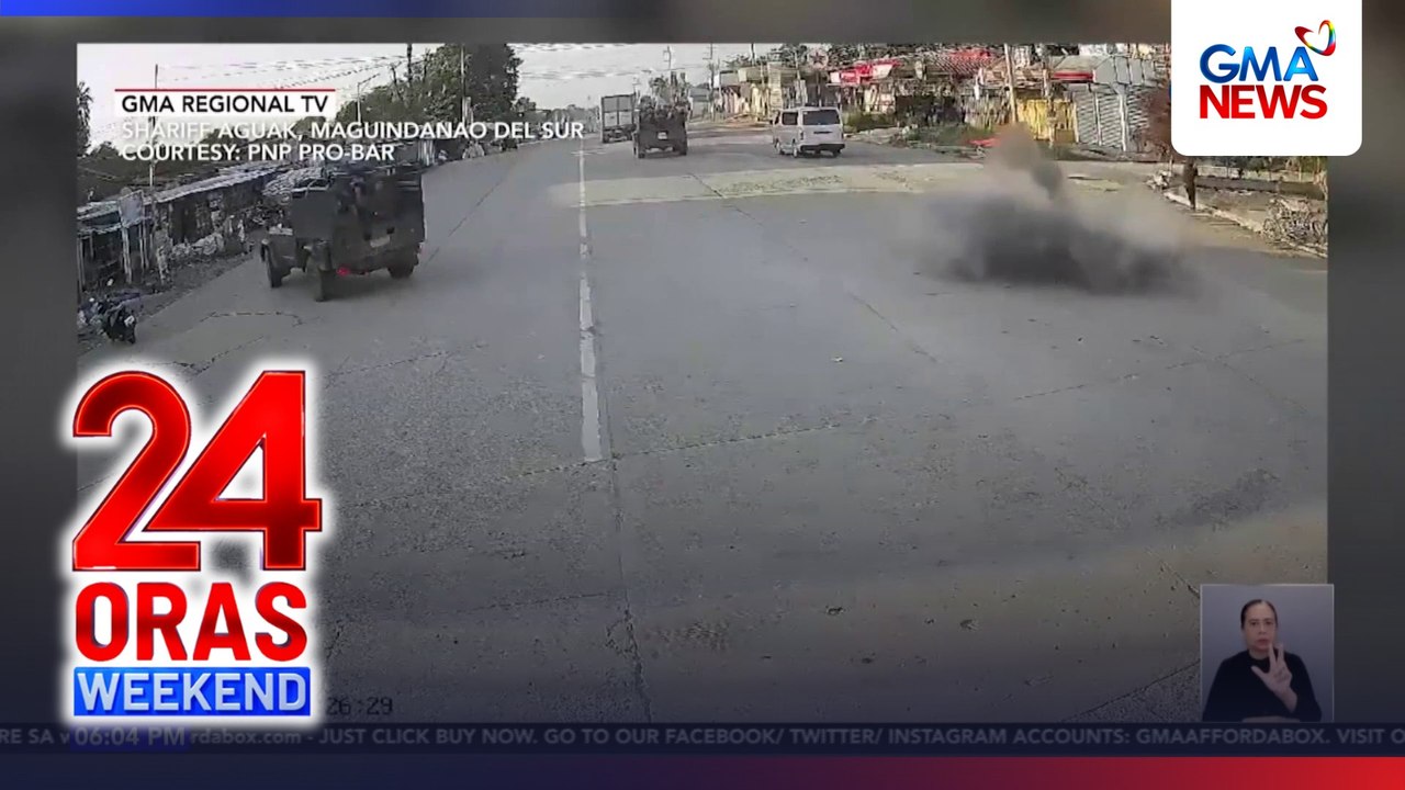 Command outpost sa Maguindanao del Norte, pinasabugan ng granada | 24 Oras Weekend
