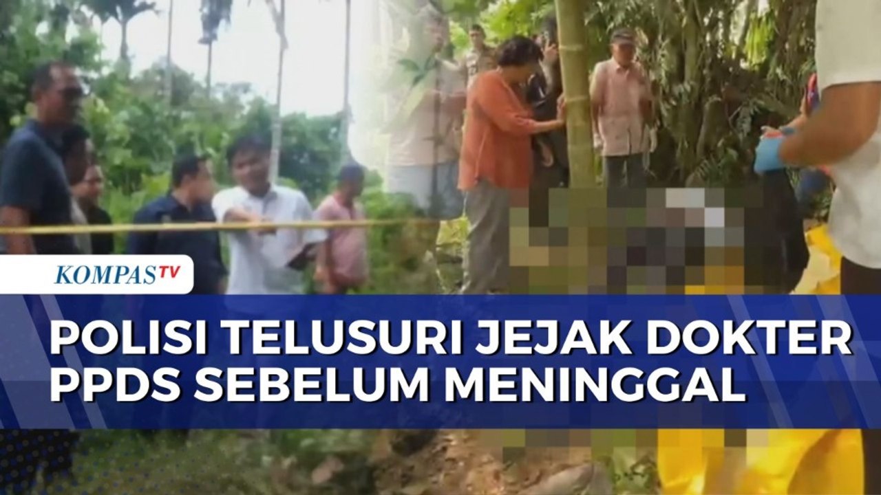 Polisi Olah TKP Lanjutan Kasus Kematian Dokter PPDS, Telusuri Jejak hingga Lokasi Terakhir Korban