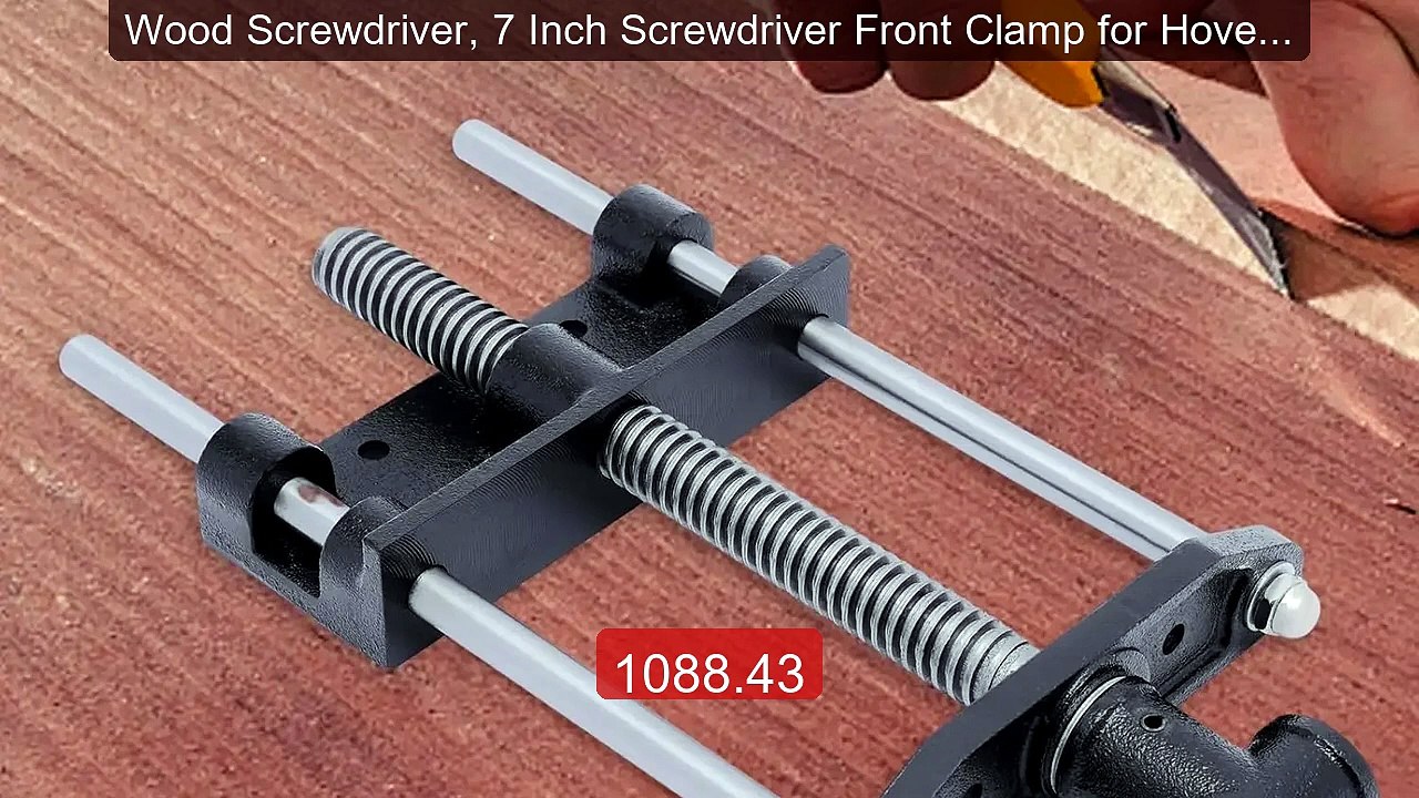Wood Screwdriver, 7 Inch Screwdriver Front Clamp for Hovel Bench W... -- Best Deal 2026 | Shop Now!