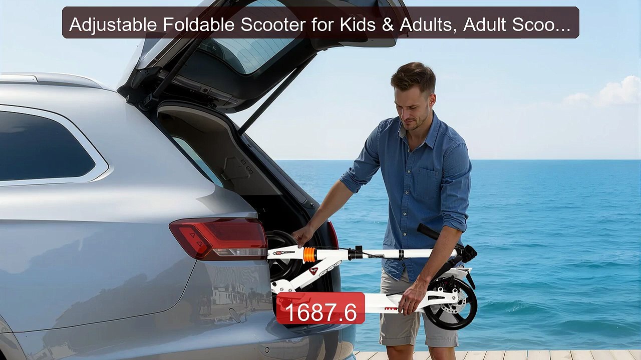 Adjustable Foldable Scooter for Kids & Adults, Adult Scooter Up Sup... -- Top Rated 2026 | Buy Now!