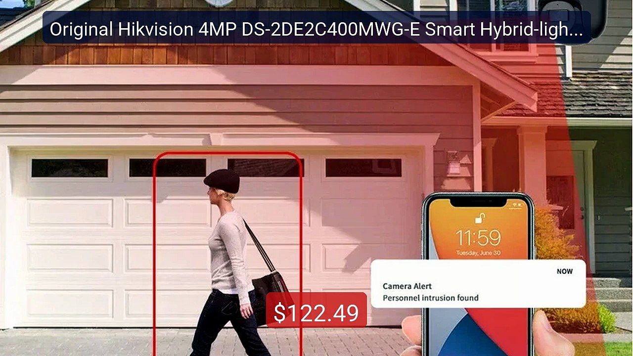 Original Hikvision 4MP DS-2DE2C400MWG-E Smart Hybrid-light Mi... -- Amazing Value 2026 | Must Have!