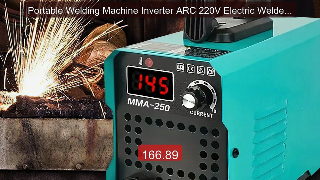 Portable Welding Machine Inverter ARC 220V Electric Welder Current... -- Best Deal 2026 | Shop Now!