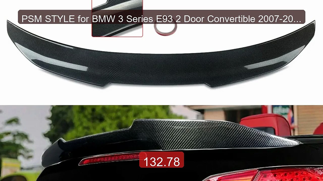 PSM STYLE for BMW 3 Series E93 2 Door Convertible 2007-2013 M3... -- Best Buy 2026 | Great Quality!