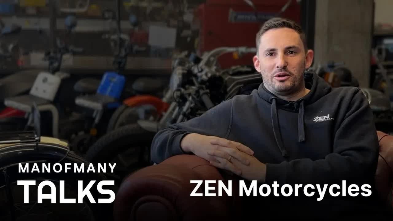Motorcycle builder sets up his dream bike shop...