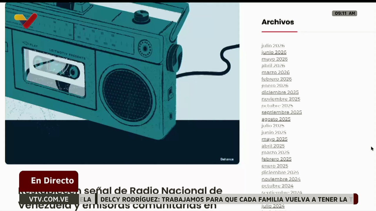 Restaurada señal de Radio Nacional de Venezuela y emisoras comunitarias en el edo. La Guaira