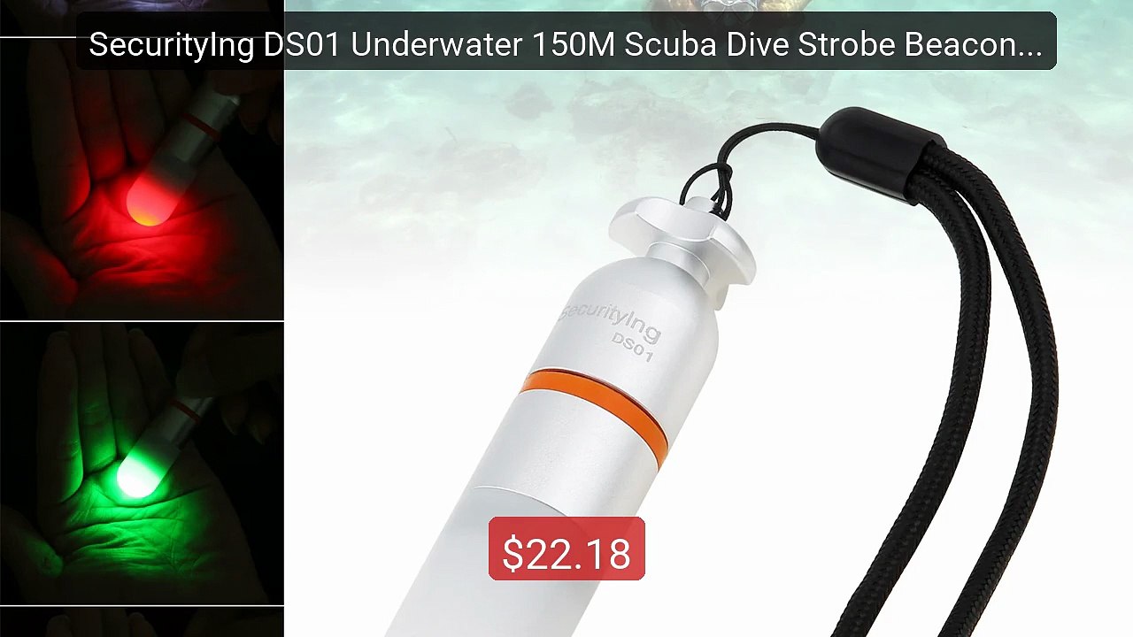 SecurityIng DS01 Underwater 150M Scuba Dive Strobe Beacon Diving S... -- Best Deal 2026 | Shop Now!