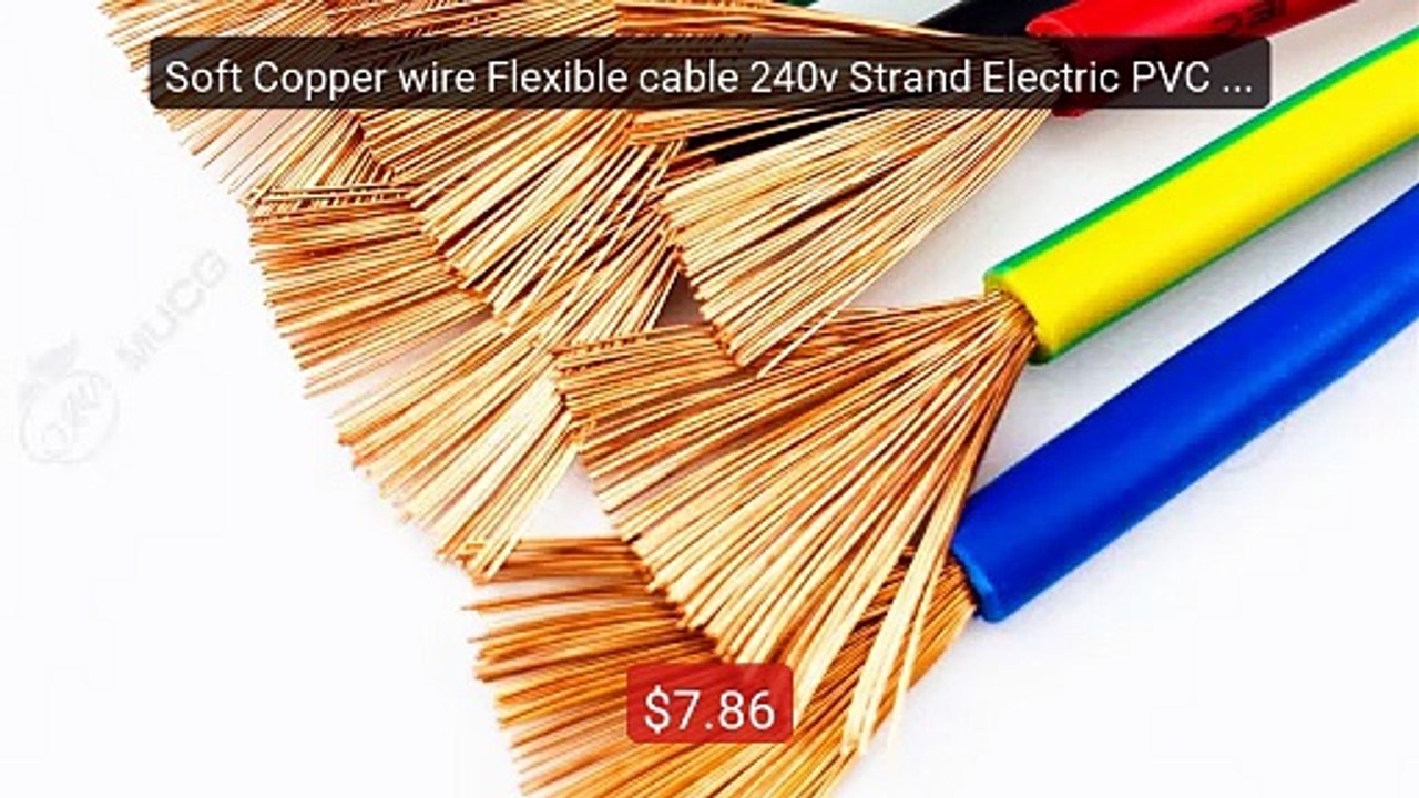 Soft Copper wire Flexible cable 240v Strand Electric PVC Power Cab... -- Best Deal 2026 | Shop Now!