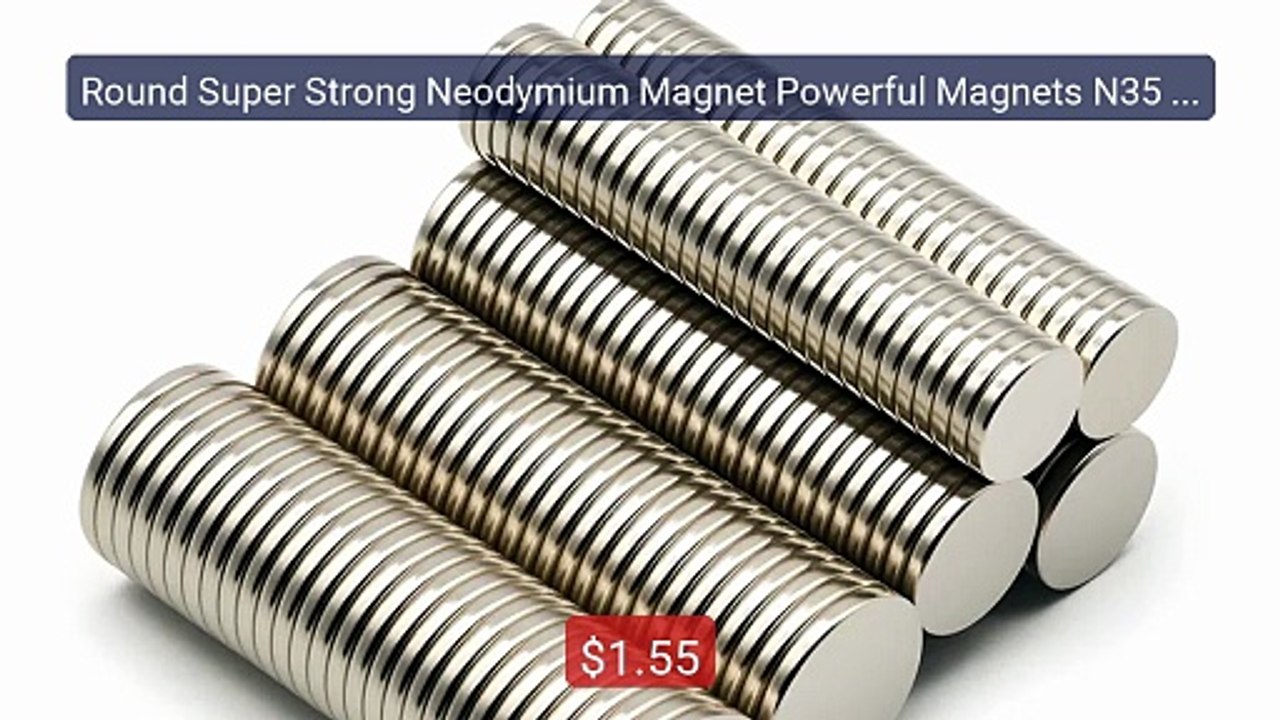 Round Super Strong Neodymium Magnet Powerful Magnets N35 Perma... -- Hot Deal 2026 | Limited Offer!