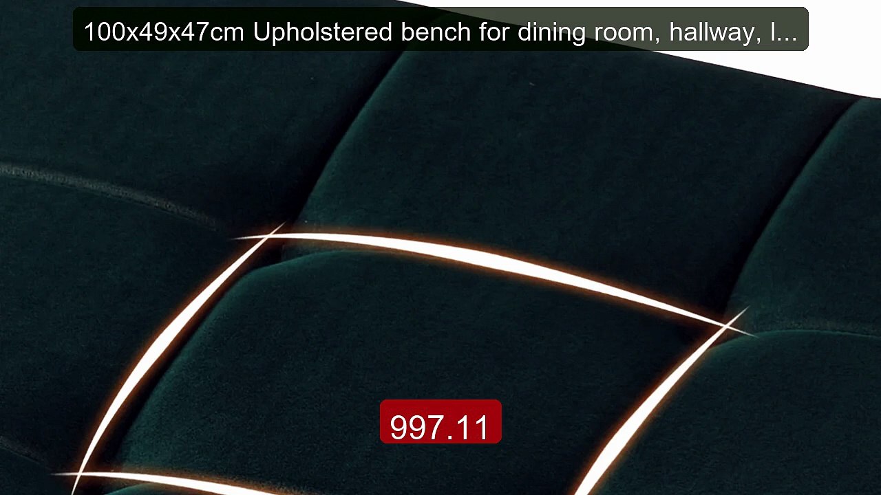 100x49x47cm Upholstered bench for dining room, hallway, living... -- Best Buy 2026 | Great Quality!