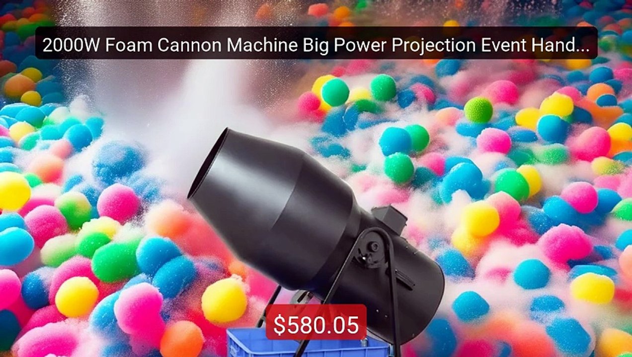 2000W Foam Cannon Machine Big Power Projection Event Handle fo... -- Best Buy 2026 | Great Quality!