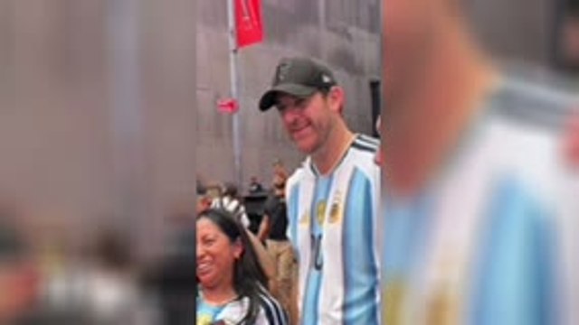 Argentine - Del Potro dans l’ambiance avec les fans de l’Albiceleste !