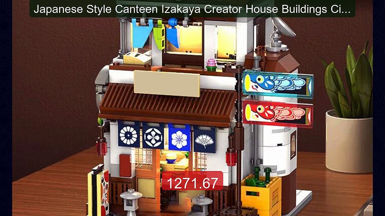 Japanese Style Canteen Izakaya Creator House Buildings City... -- Top Pick 2026 | Unbeatable Price!