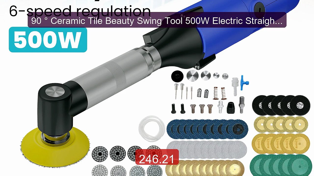 90 ° Ceramic Tile Beauty Swing Tool 500W Electric Straight Grinder ... -- Top Rated 2026 | Buy Now!