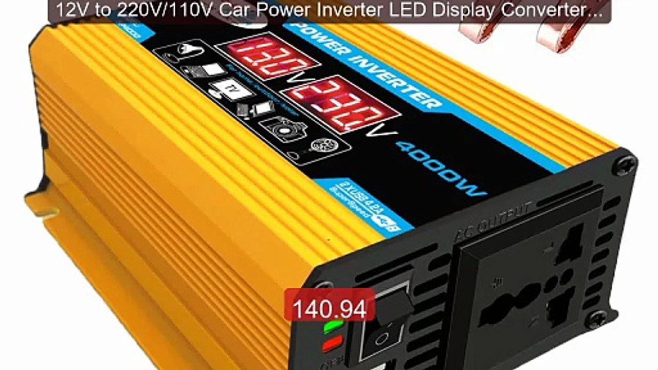 12V to 220V/110V Car Power Inverter LED Display Converter Charger ... -- Best Deal 2026 | Shop Now!
