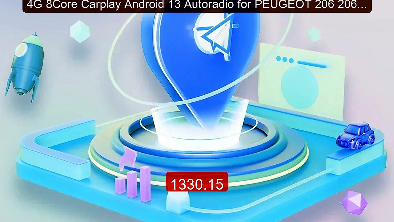 4G 8Core Carplay Android 13 Autoradio for PEUGEOT 206 206CC 20... -- Hot Deal 2026 | Limited Offer!