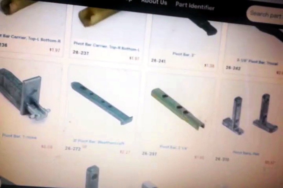 Pella Pivot window Parts lower sash part two