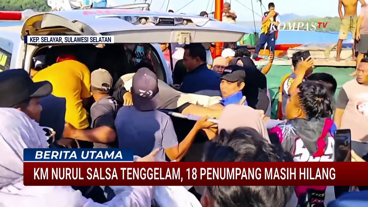 Hari ke-5 Pencarian Korban KM Nurul Salsa yang Tenggelam, 18 Orang Masih Hilang | BERUT