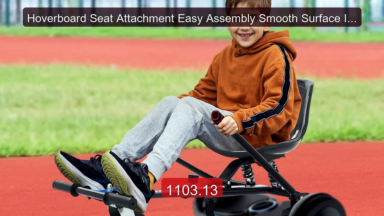 Hoverboard Seat Attachment Easy Assembly Smooth Surface Impact... -- Hot Deal 2026 | Limited Offer!