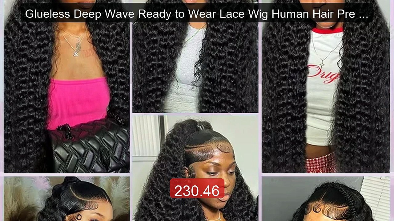 Glueless Deep Wave Ready to Wear Lace Wig Human Hair Pre Plucked 7x... -- Top Rated 2026 | Buy Now!
