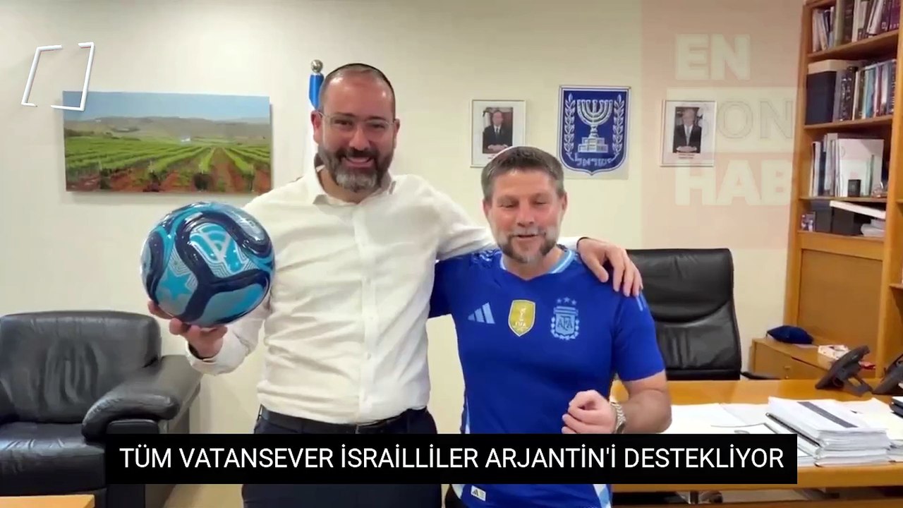 İsrailli bakandan Dünya Kupası finalinde Arjantin'e destek