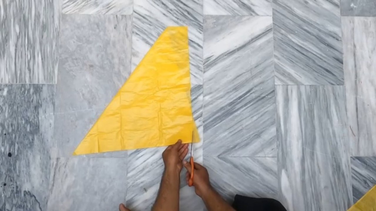 Beautiful Plastic Bag Kite | Shopping bag kite...