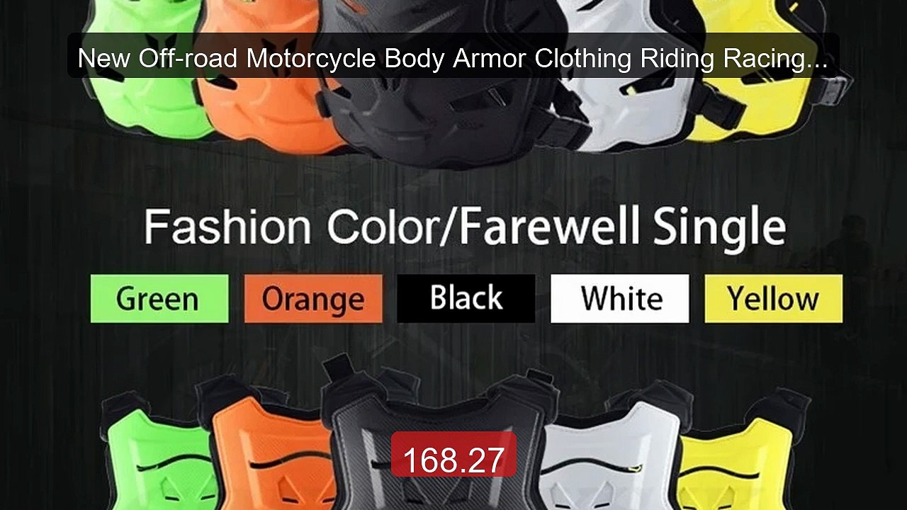 New Off-road Motorcycle Body Armor Clothing Riding Racing Anti... -- Hot Deal 2026 | Limited Offer!