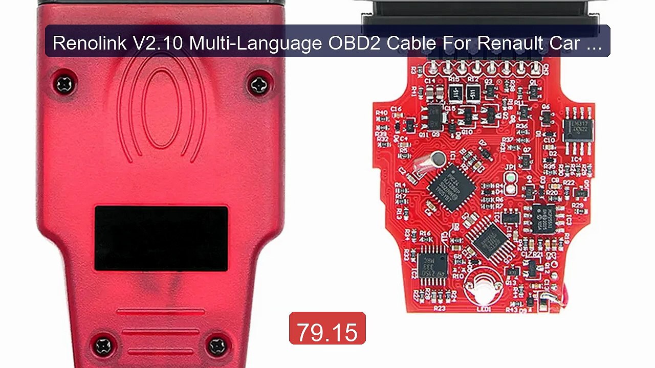 Renolink V2.10 Multi-Language OBD2 Cable For Renault Car EC... -- Top Pick 2026 | Unbeatable Price!