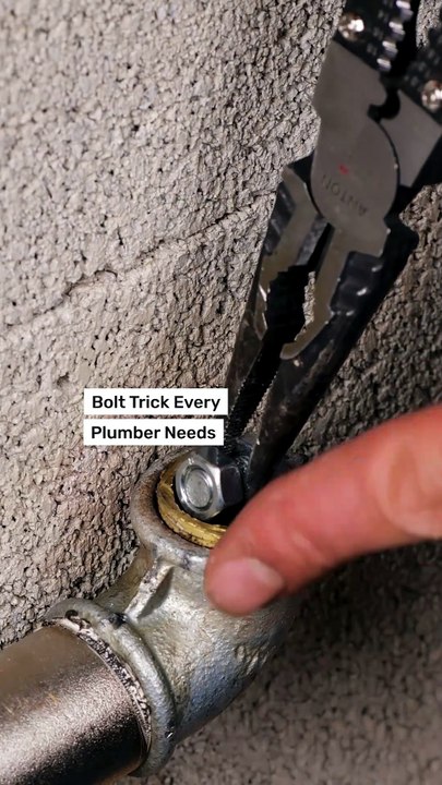 Plumbing hack for easy fix