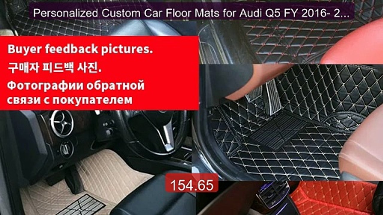 Personalized Custom Car Floor Mats for Audi Q5 FY 2016- 2026 5... -- Hot Deal 2026 | Limited Offer!