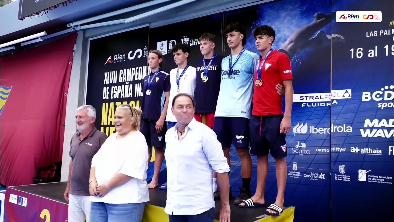 XLVII Cto de España Infantil de Natación - Domingo tarde