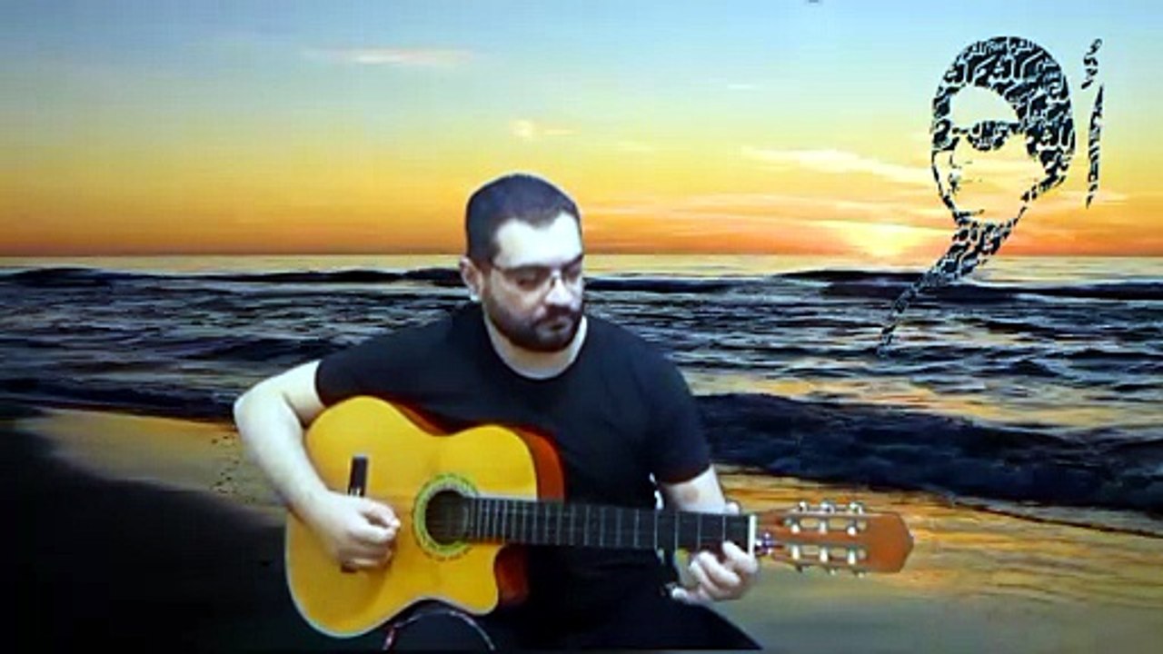 عزف جيتار اغنية ام كلثوم فكروني #guutar عزف حسن سيد حسن