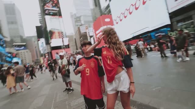 Espagne - New York aux couleurs de la Roja !