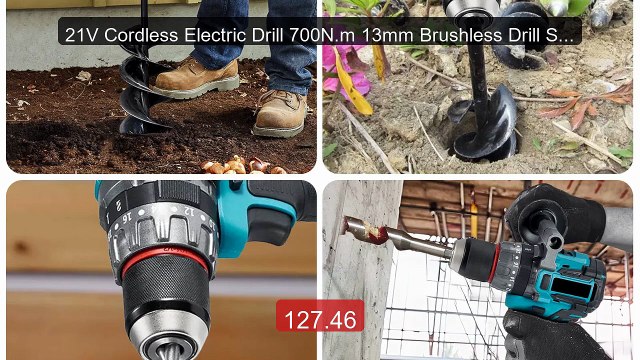 21V Cordless Electric Drill 700N.m 13mm Brushless Drill Screwdriver... Top Rated 2026 | Buy Now!