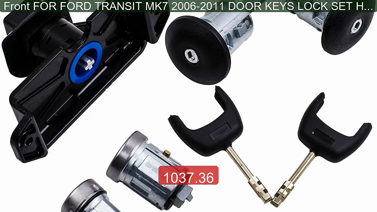 Front FOR FORD TRANSIT MK7 2006-2011 DOOR KEYS LOCK SET HORSESHOE ... -- Best Deal 2026 | Shop Now!