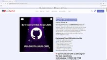 Top 10 Sites To Buy Old Github Accounts In 2025/26