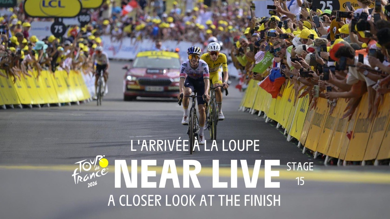A closer look at the finish - Stage 15
