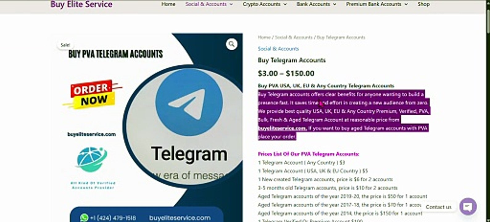 6 Best Website to Buy Old Telegram Accounts in Bulk & PVA