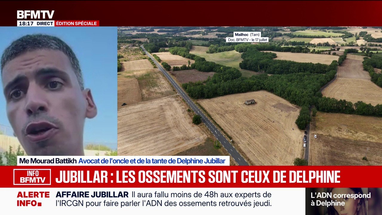 Affaire Jubillar: "C'est extrêmement douloureux pour la famille", réagit Mourad Battikh, avocat de l'oncle et de la tante de Delphine Jubillar