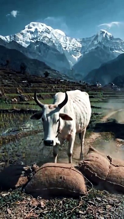 Helping cow 😥 #trending #viral #comedy #funny