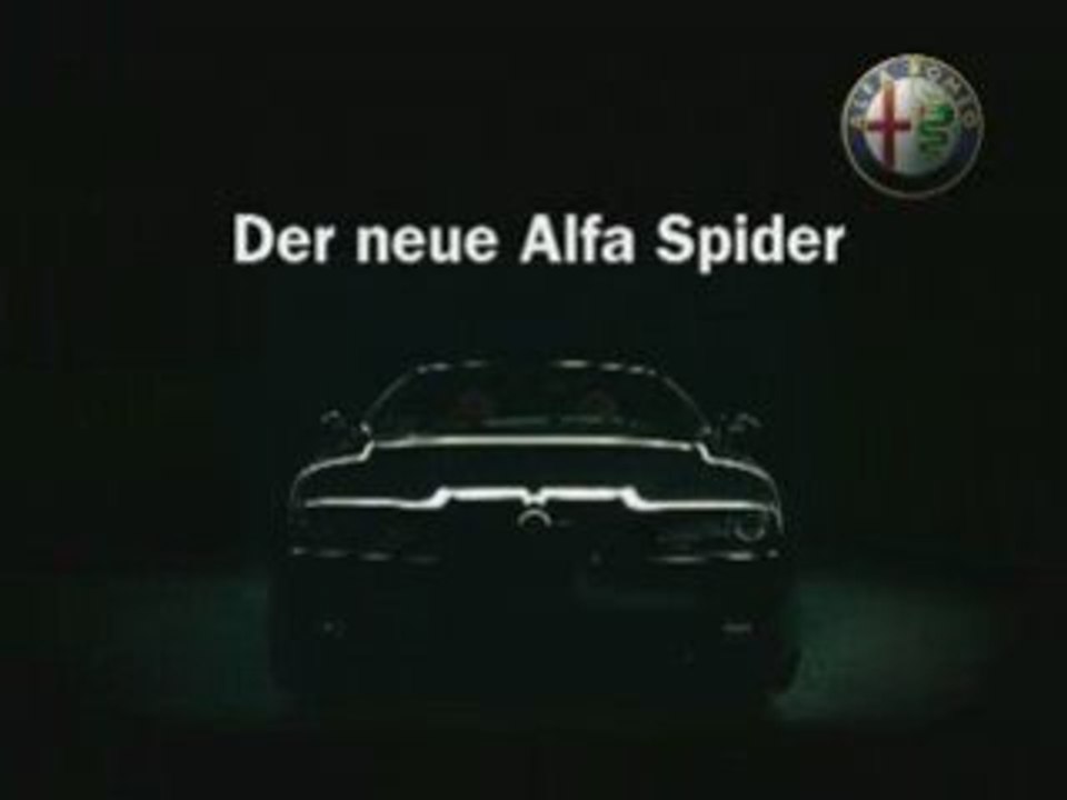 2007  Alfa Romeo Spider Advertising