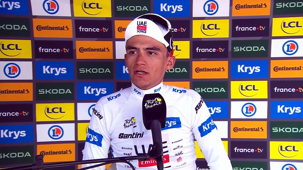 Tour de France 2026 – Isaac Del Toro : "J'ai dû choisir entre chuter moi-même ou faire chuter Tadej Pogacar"