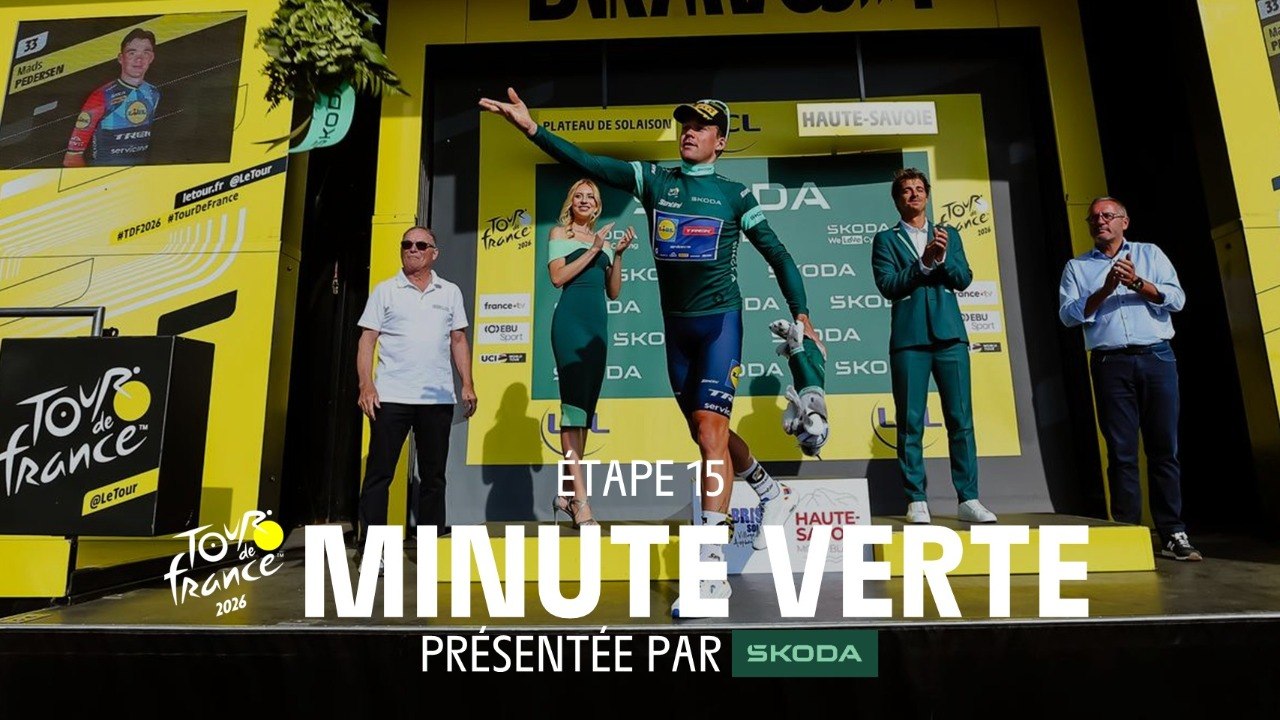 Tour de France 2026 - Stage 15 Škoda Green Jersey Minute