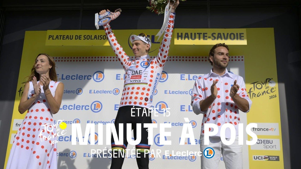 Tour de France 2026 - Stage 15 Minute maillot à Pois E.Leclerc