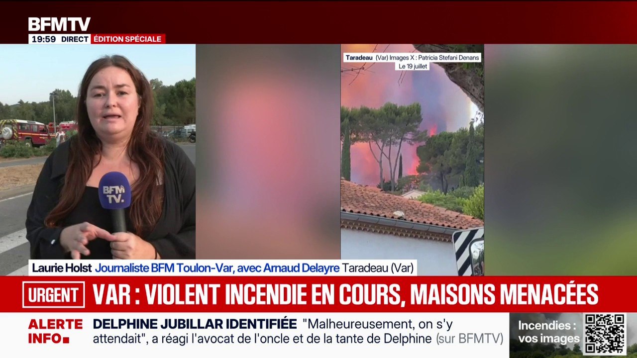 L'incendie dans le Var continue de progresser